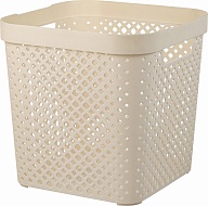 Корзина для хранения Plast Team коллекция STOCKHOLM, с ручками, 20л, 310х310х297 (PT5008)