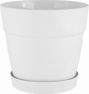 Горшок для цветов с фиксируемым поддоном InGreen коллекция Villa de Fiori, на колесиках, 20л, 360мм, 360х360х330 (IG6604)